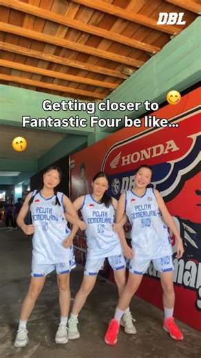 DBL Pontianak on Instagram: "Excited to start day 6 of Honda DBL with Kopi Good Day 2026 West Kalimantan 🫶🏻 In frame: tim basket 3x3 SMA Pelita Cemerlang Pontianak #HondaDBLwithKopiGoodDay #LetsGetLoud"