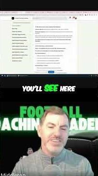 Turn Data into Wisdom: Football Tactics Course Breakdown! #shorts