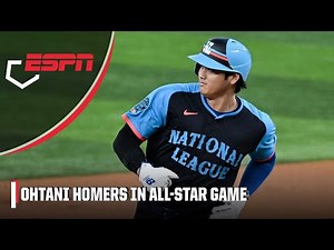Shohei Ohtani hits 3-run homer in the All-Star Game 😱 | ESPN MLB