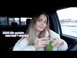 2023 life update! in my brunette era + moving to california...