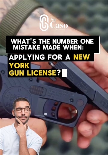 Applying for a firearm license in New York isn’t as simple as it seems. 🚫 Missing documents 🚫 Small errors on your application 🚫 Not understanding local NY regulations 🚫 Saying the wrong thing during the process These are some of the most common mistakes that can delay or completely deny your firearm license. That’s why having experienced legal guidance matters. We help you navigate the application process correctly, avoid costly errors, and protect your rights every step of the way. ⚖️ Don’