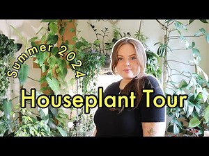 Summer Houseplant Tour 2024 🌿 Full Walkthrough | Every Plant in my Large Collection