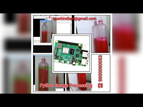 Python Image Processing Based Automatic Bottle Filling System using Raspberry Pi
