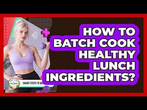 How To Batch Cook Healthy Lunch Ingredients?