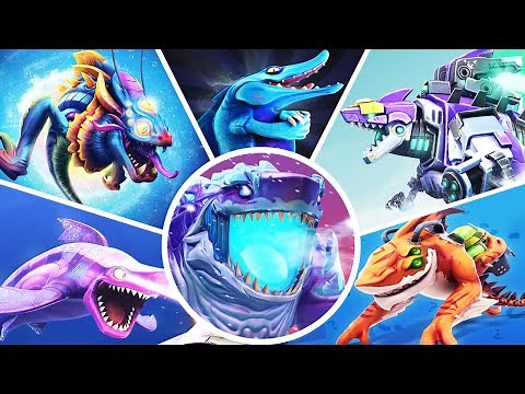 TOP 10 BEST SHARKS - Hungry Shark World