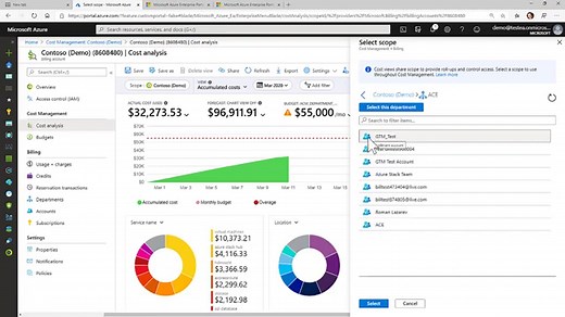 分配对成本管理数据的访问权限
