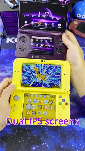 KOUZEX | My new handheld console just arrived. Which do you think looks better? Next is to find out how it stacks up in games! Emulation is never... | Instagram