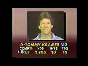 1982 week 17 MNF Dallas Cowboys at Minnesota Vikings