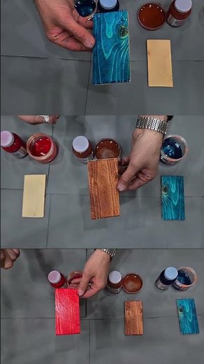 3 Top Wood Colors 🔥 #color #colors #wood