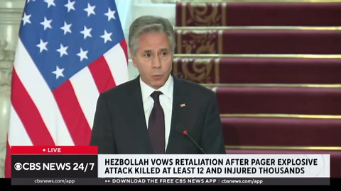 World reacts to Lebanon device explosions as Blinken visits Egypt