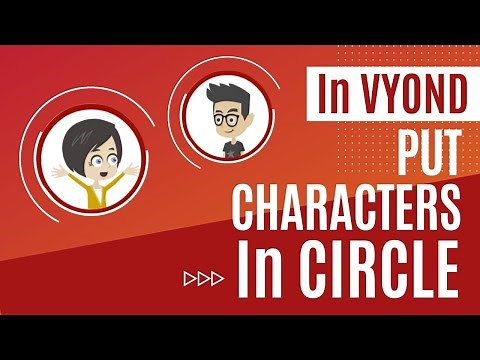 Vyond: Explainer Video with Split Scene [Character Animation] | Put Characters in Circle (Hindi)