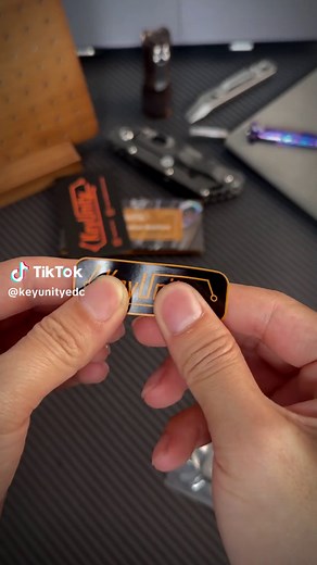 Keyunity KK12 knife | Do you want one? #edc #edcgear #titanium #keychain #knife #knifes #edcknife #miniknifes #miniknife #knifemaker