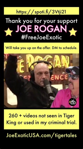 Joe Exotic on TikTok