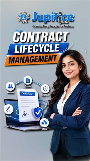 Jupitice Contract Lifecycle Management #legaltech #CLM
