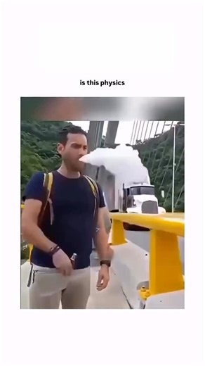 LOLAndLearn on Instagram: "The post shares a 70-second montage video of counterintuitive physics phenomena, including wind-interacted mist on a bridge, a levitating ball via Bernoulli’s principle, and classroom combustion experiments that mimic magic tricks, prompting viewers to question everyday science. - These clips demonstrate real physics: fluid dynamics in water waves under tarps, convection in flame bottles, and surface tension in spinning balls, aligning with peer-reviewed demos in the A