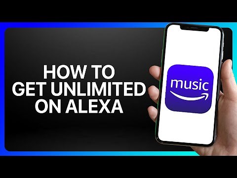 How To Get Amazon Music Unlimited On Alexa Tutorial