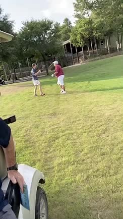 Wanna see part 1 of what triggered him?? #OldRow #GolfTok #Geezer #Golf #GolfTikTok