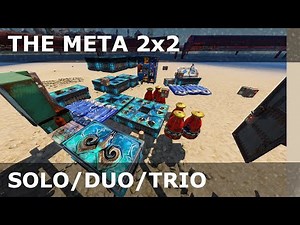 Rust - The Meta 2x2 For Solo/Duo/Trio - Rust Base Design 2021