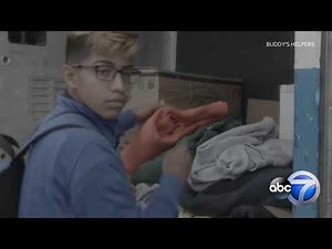 Students collect sweatshirts to raise awareness of teen suicide