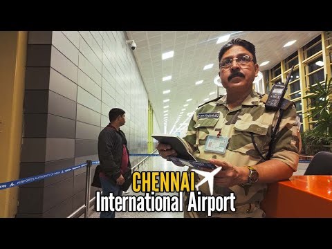 Chennai Airport Walk ✈️ | Terminal 1 to Terminal 2 International Transfer