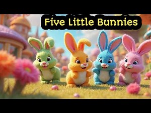 Five Little Bunnies Hop – Fun Easter Bunny Song for Kids!
