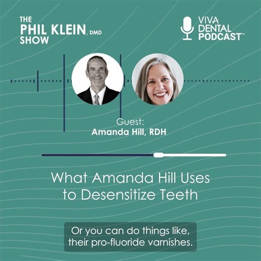 What Amanda Hill Uses to Desensitize Teeth