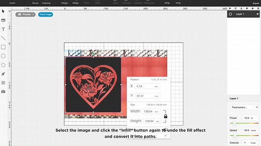 Beam Studio Lesson 3 - Vectorize