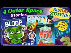Space Stories for Kids | 4 stories in 1 | 35 minute Outer Space Read Aloud
