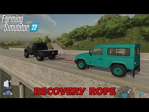 FS22 New Mod (console): Recovery Rope | Mods in the spots # 315