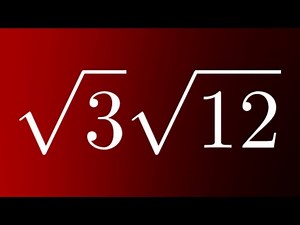 How To Multiply Two Square Roots with Numbers
