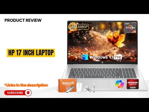 HP 17-Inch Laptop 2025 Review 🔥 Ryzen 5 7430U, 32GB RAM, 1TB SSD | Best Productivity & Gaming Laptop