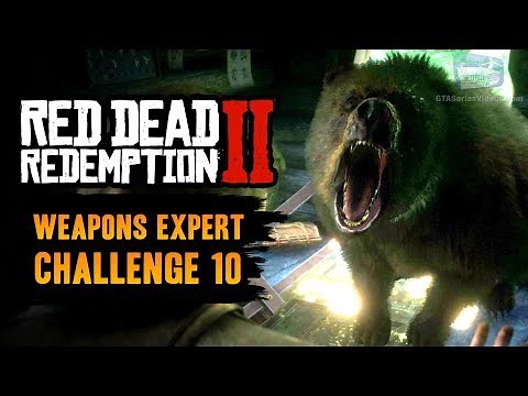 Red Dead Redemption 2 Weapons Expert Challenge #10 Guide - Kill a grizzly bear using throwing knives