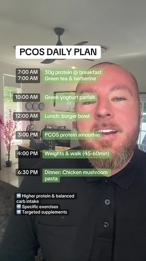 PCOS Weight Loss Daily Plan