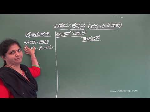 CBSE - STATE 9 - KANNADA - URIDA BADUKU - PART 1