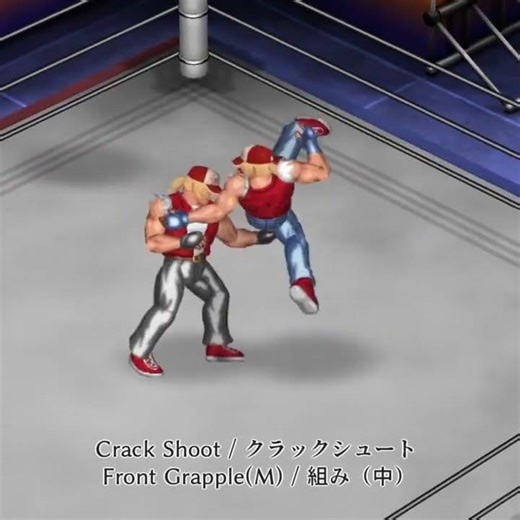 CrackShoot クラックシュート #FirePro #ファイプロ #MoveCraft #技クラフト #FatalFury #餓狼伝説
