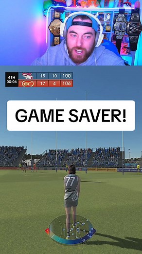 Miles Shepard with the game saving goal with 3 seconds left. @shepmates coming up clutch! #afl23