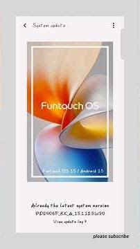 How To Install Origin OS 6 Update Any Vivo & iQOO devices#originos6#vivov40series#iqooindia#vivot4r