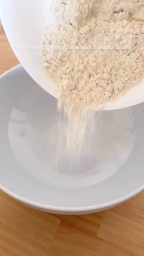 117K views · 2.5K reactions | Ciabatta Recipe ⬇️ 450g Bread Flour...