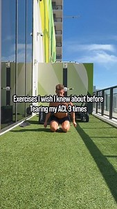 🦵 Exercises I Wish I Knew About Before Tearing My ACL 3 Times Looking back, these are a few exercises that completely changed how my knees felt and how I moved after injury. They focus on force absorption, control, and real-life movement, not just isolated strength. Exercise 1: Spring Ankle • Trains 5 sport-specific positions • Increases force absorption and power transfer • Strengthens the foot and ankle complex — your first line of defense for the knee Exercise 2: Safety Bar Split Squat • One