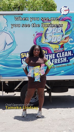 HR said dress professionally, so our Chief Operating Officer decided to go all out! When you see her, you definitely see the business #SudSud #LaundryDetergent #CleanBusiness