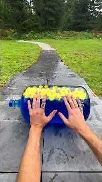 🎈Breaking Glass Bottles and Balloon drops😻 - Crushing Crunchy & Soft Things🔥🍾💥