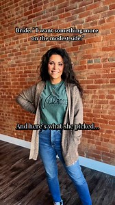 1.5M views · 21K reactions | Isn’t this modest bridal gown just breathtaking 殺 #wildrosebridal #wedding #2025bride #bride #modest #bridalgown #weddingdress #2026bride #engaged #bridalshop #bridetobe #fyp | Wild Rose Bridal Terre Haute | Facebook