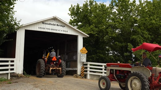126K views · 2.3K reactions | Did you see our story from Indiana about the Parke County Covered Bridge Tractor Ride? It was a great time and beautiful scenery for everyone who participated. See more like this each week when you watch Classic Tractor Fever on RFD-TV! Plus be sure to subscribe to our YouTube Channel, right here: https://www.youtube.com/@ClassicTractorFever #aumannvintagepower #Youtube #RFDTV #classictractorfever | Classic Tractor Fever | Facebook