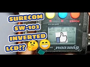 SURECOM SW-102 DUAL BAND SWR METER W/ BAOFENG BF-V8 5W