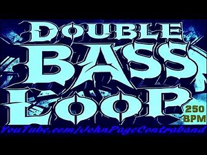 Double Bass Drum Loop 250 bpm Practice Tool for Guitar and Bass Players Drums Only Metronome 4/4