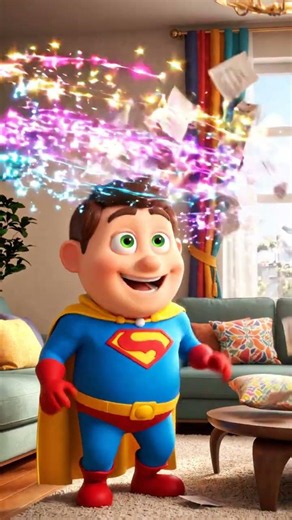 Funny 3D Cartoon Switch Prank! 😂⚡ | Pixar Style Animation #shorts
