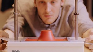 This vacuum cleaner-powered machine creates custom plastic molds in seconds. | The Verge