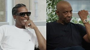 Denzel Washington Robs ASAP Rocky Mid-Interview: 'That Watch Is Gone'