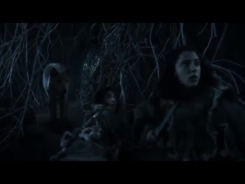 Bran Stark meets the Three Eyed Raven |Game of Thrones season 4