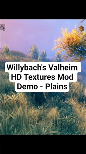 Willybach's Valheim HD Textures Mod Demo - Plains